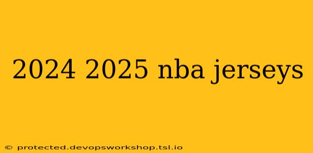 2024 2025 nba jerseys