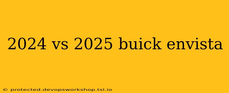 2024 vs 2025 buick envista