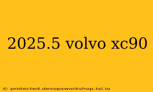 2025.5 volvo xc90