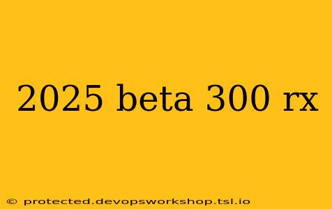 2025 beta 300 rx