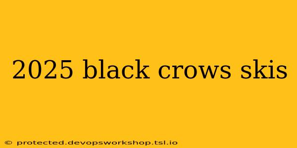 2025 black crows skis