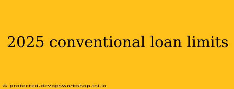 2025 conventional loan limits