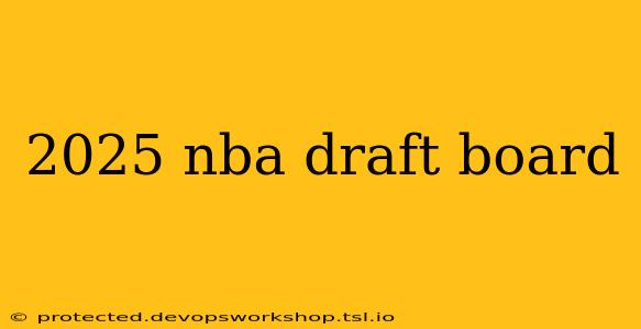 2025 nba draft board