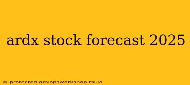 ardx stock forecast 2025