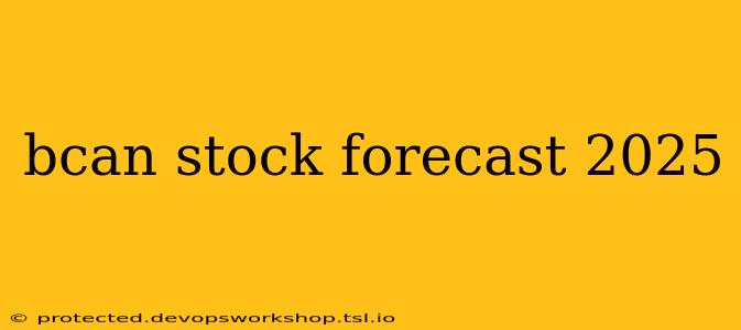 bcan stock forecast 2025