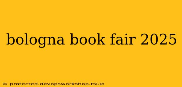 bologna book fair 2025