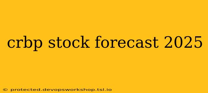 crbp stock forecast 2025