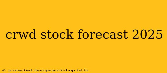 crwd stock forecast 2025