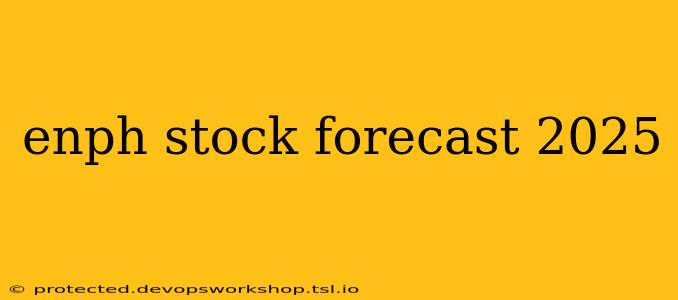 enph stock forecast 2025