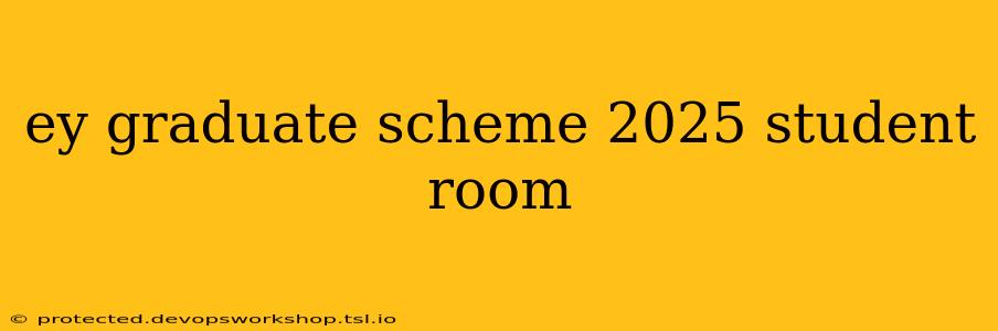 ey graduate scheme 2025 student room