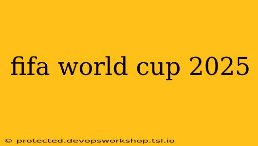 fifa world cup 2025