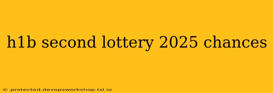 h1b second lottery 2025 chances