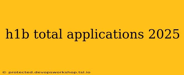 h1b total applications 2025