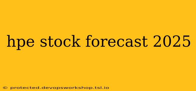 hpe stock forecast 2025