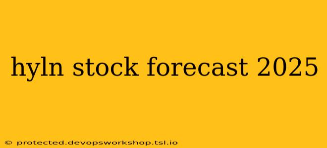 hyln stock forecast 2025