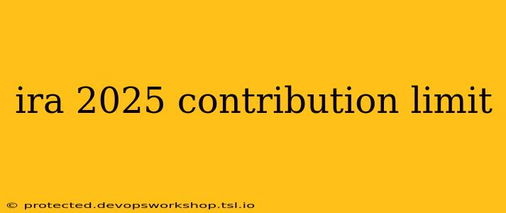 ira 2025 contribution limit