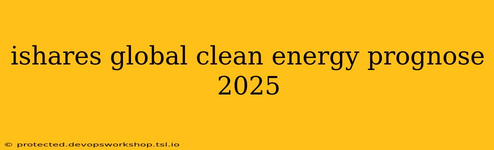 ishares global clean energy prognose 2025