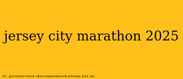 jersey city marathon 2025