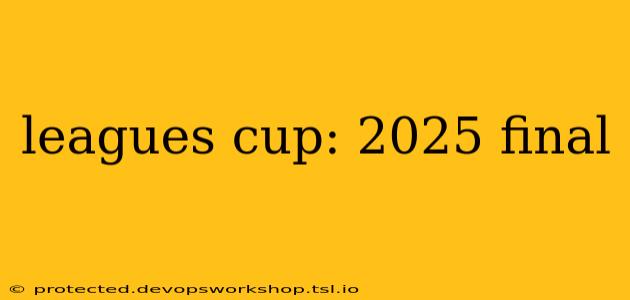 leagues cup: 2025 final