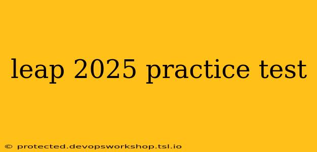 leap 2025 practice test