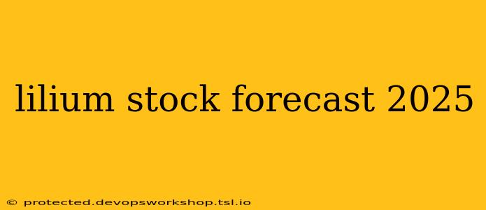 lilium stock forecast 2025