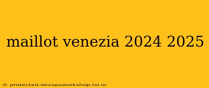 maillot venezia 2024 2025