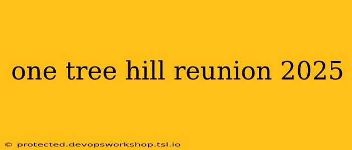 one tree hill reunion 2025