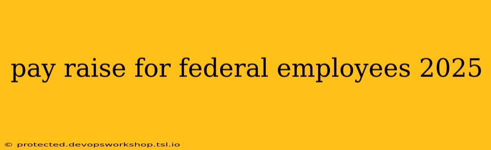 pay raise for federal employees 2025