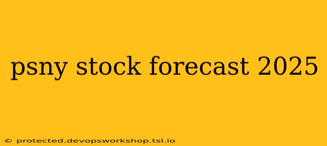 psny stock forecast 2025