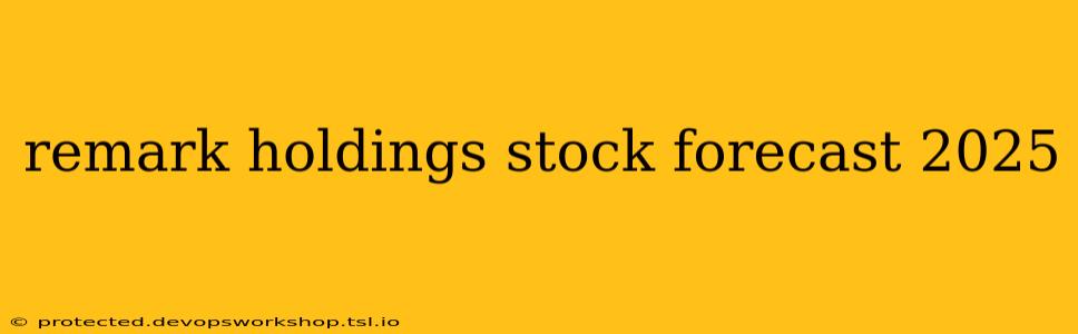 remark holdings stock forecast 2025