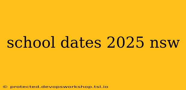 school dates 2025 nsw