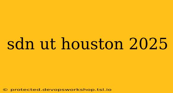 sdn ut houston 2025