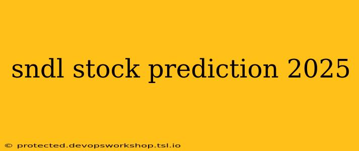 sndl stock prediction 2025