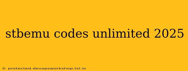 stbemu codes unlimited 2025