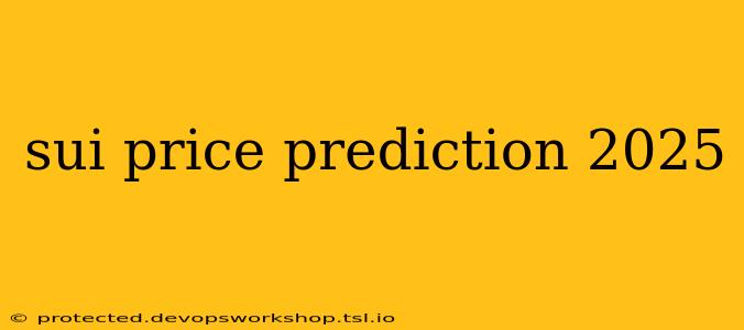 sui price prediction 2025