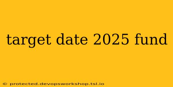 target date 2025 fund