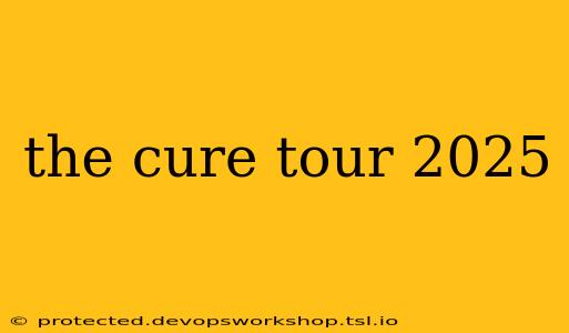 the cure tour 2025