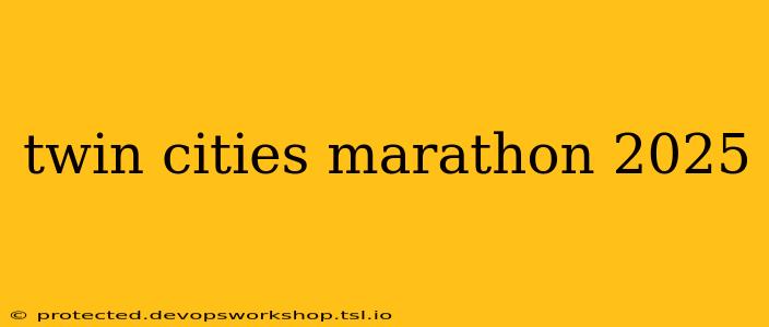 twin cities marathon 2025