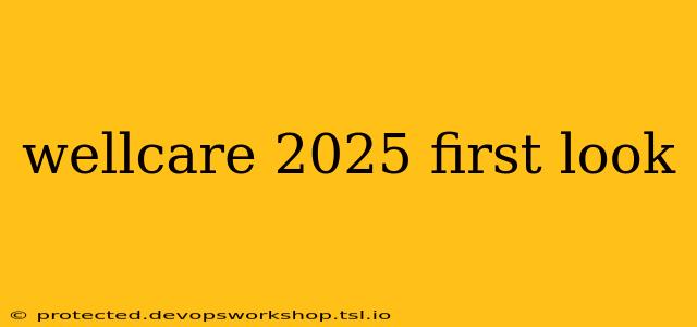 wellcare 2025 first look